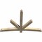 Ekena Millwork Alberta Rough Sawn Timber Gable Bracket, Douglas Fir, 72"W x 48"H x 4"D x 4"F, 16/12 Pitch GBW072X48X0404ALB00RDF - alternate 2